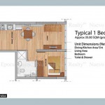 1 bedroom unit floor plan