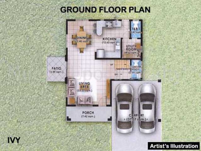 Ivy ground floor plan