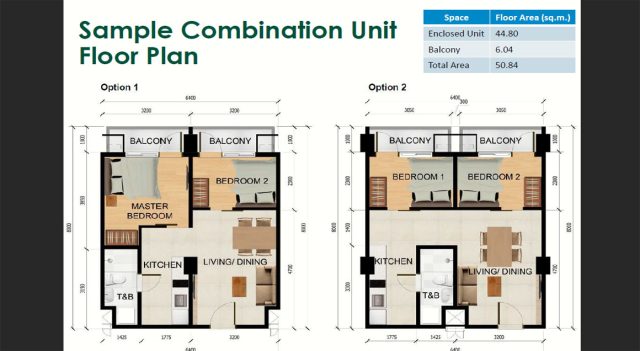 floor Plan-combined units